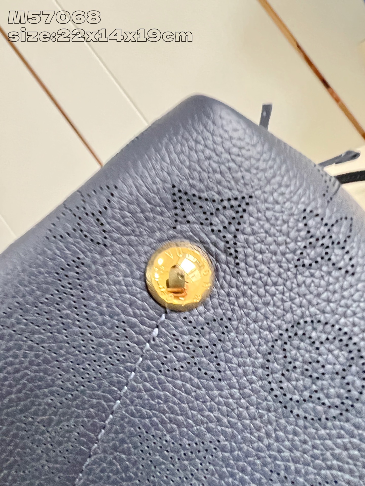 Bagsaaa LV M14315 Bella Bag Navy Blue - 22cm