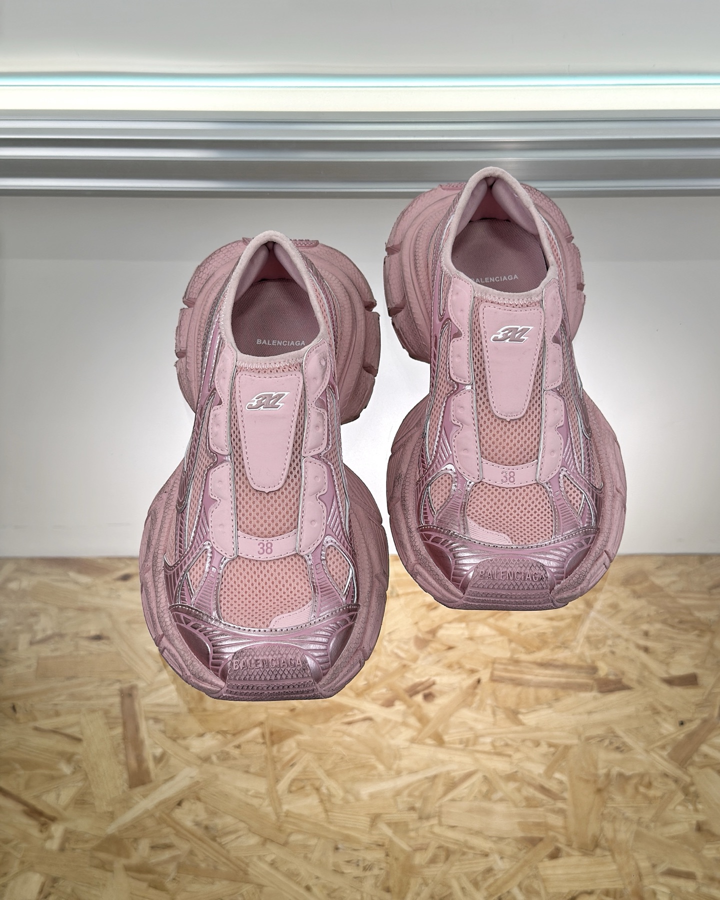 Bagsaaa Ba1en*iaga 3xl Slip-on Sneaker in Light Pink