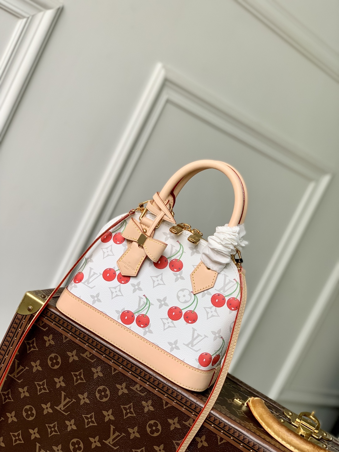 Bagsaaa M14234 LV x TM Alma BB Monogram cherry - 23.5m