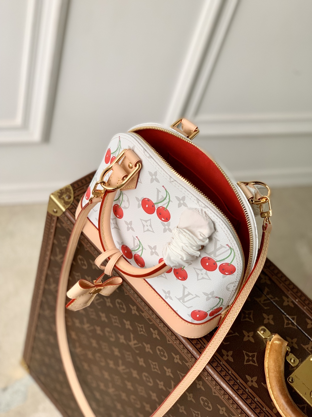 Bagsaaa M14234 LV x TM Alma BB Monogram cherry - 23.5m