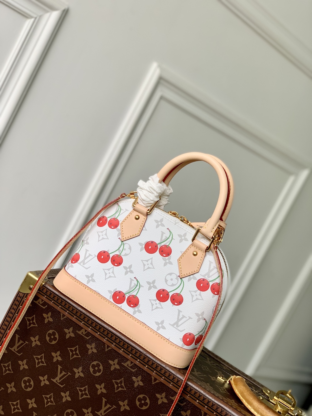 Bagsaaa M14234 LV x TM Alma BB Monogram cherry - 23.5m