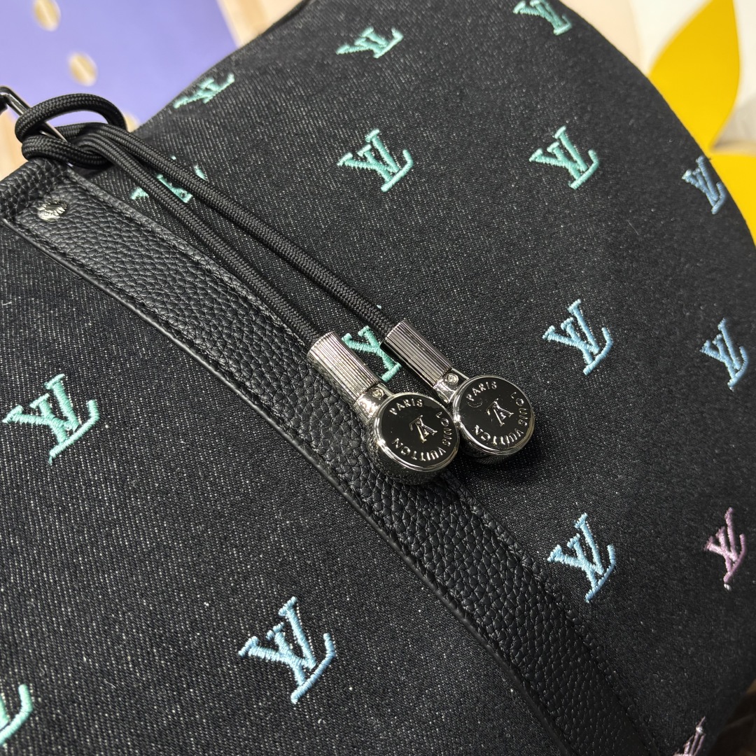 Bagsaaa LV M13966 Keepall Bandoulière 50 Gradient Blue Denim - 50cm