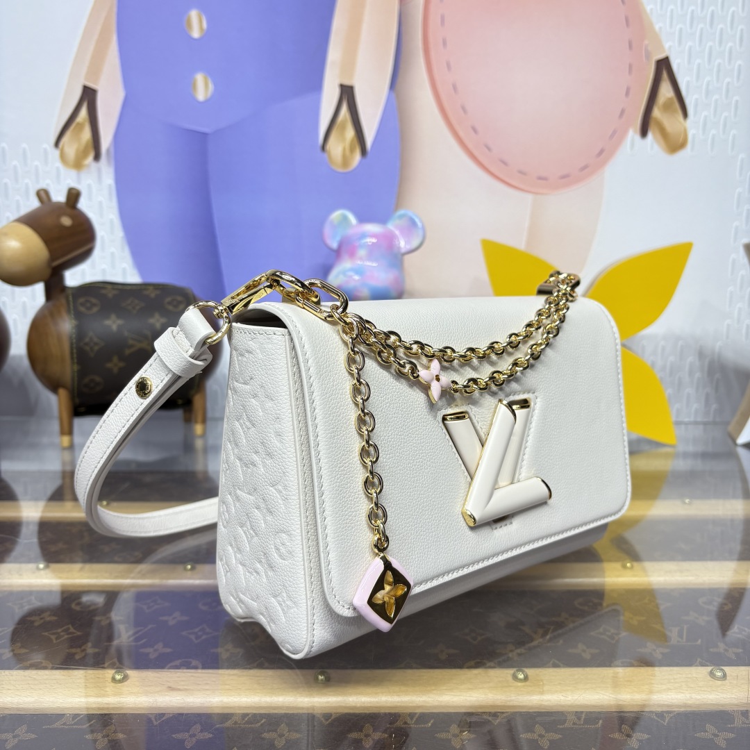Bagsaaa LV M14341 Twist MM Slim Quartz color - 23cm