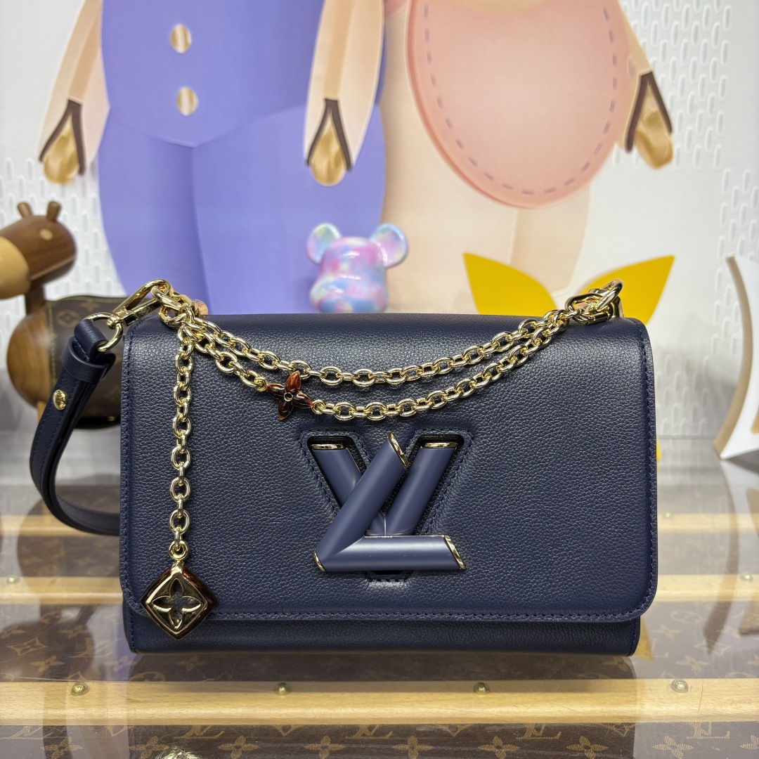Bagsaaaa LV M14342 Twist MM Slim Navy - 23cm