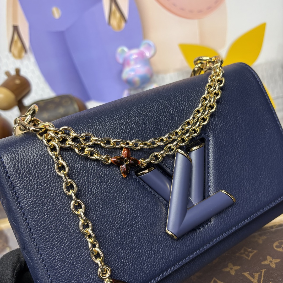 Bagsaaaa LV M14342 Twist MM Slim Navy - 23cm