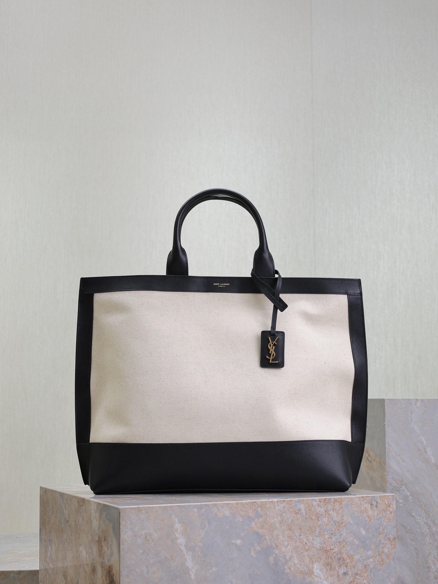 Bagsaaa Y51 Cabas Two-tone Tote Bag - 41.5cm