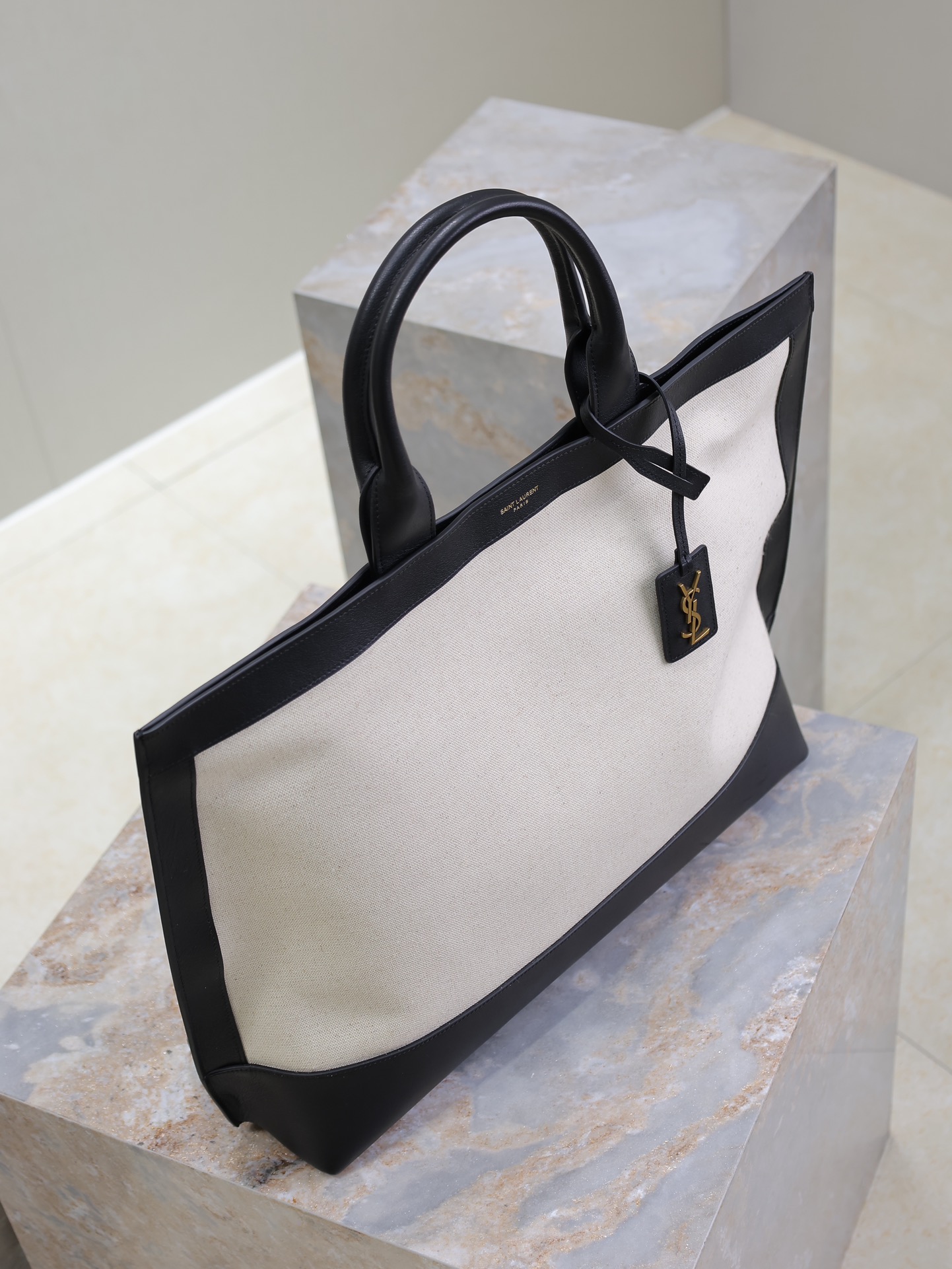 Bagsaaa Y51 Cabas Two-tone Tote Bag - 41.5cm