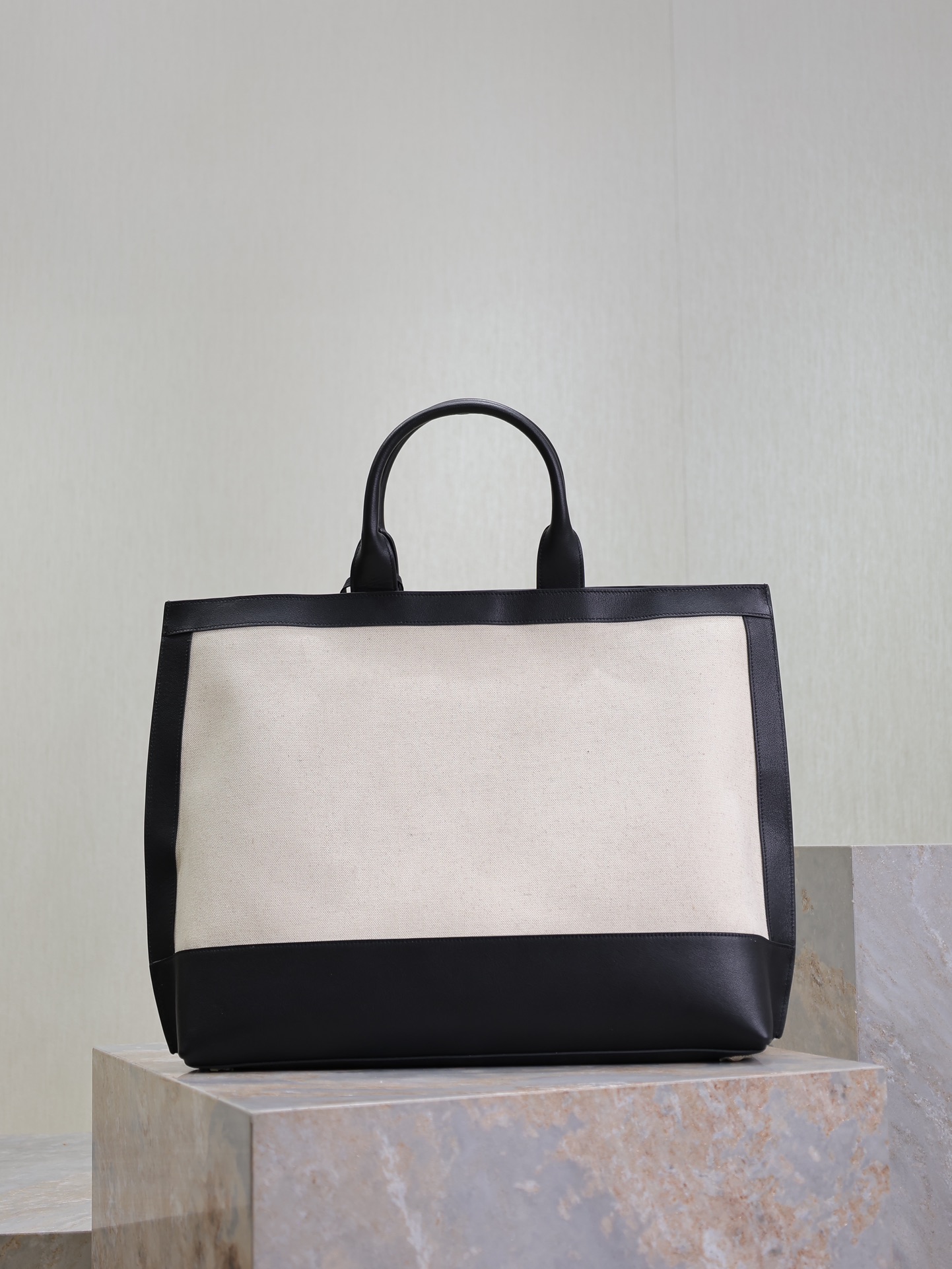 Bagsaaa Y51 Cabas Two-tone Tote Bag - 41.5cm