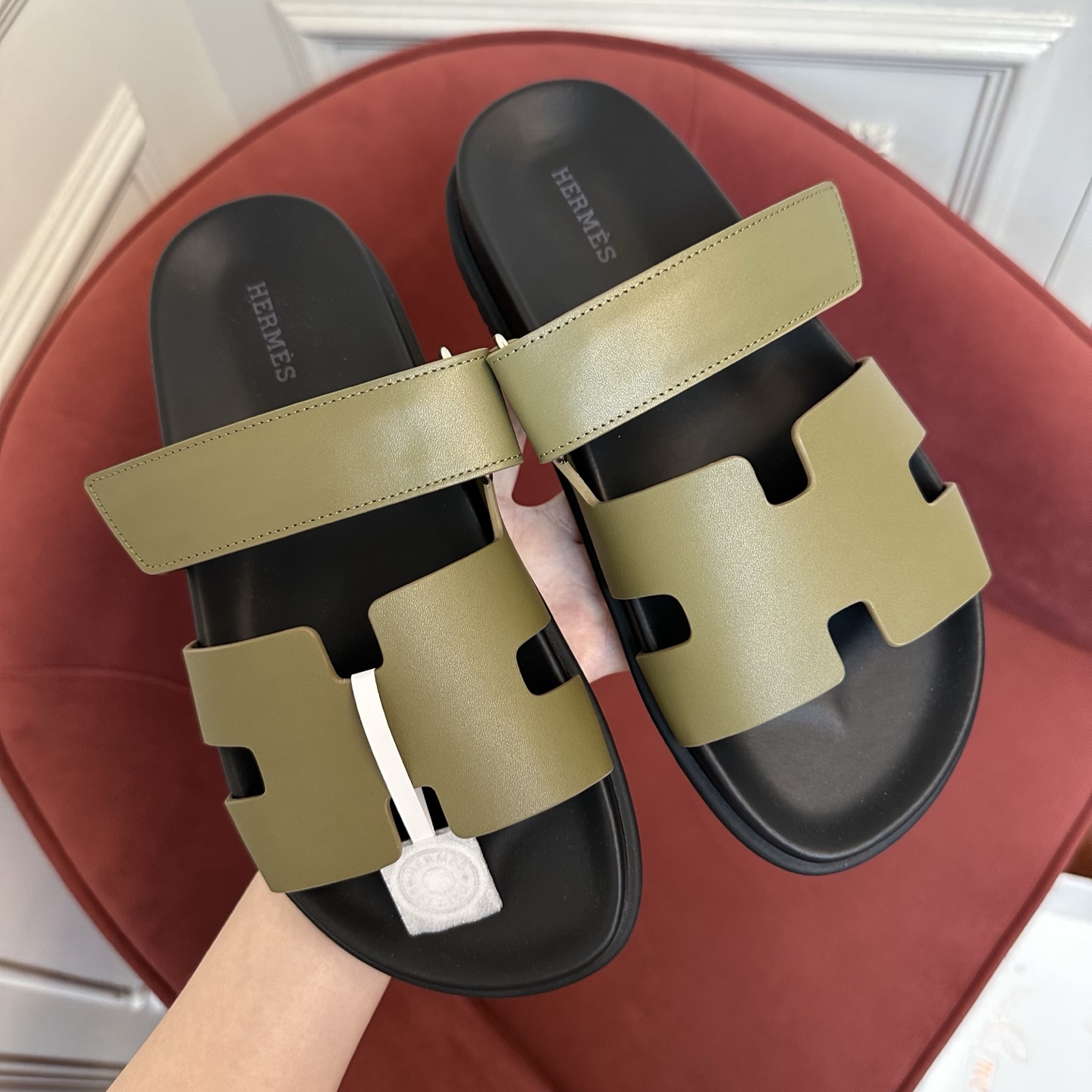 Bagsaaa H**me5 Chypre sandal olive green