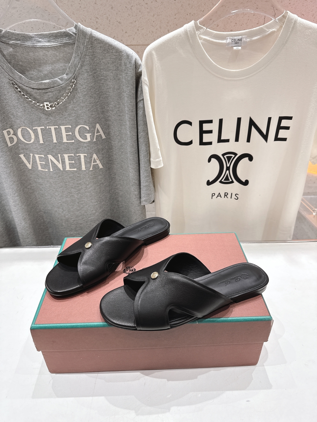 Bagsaaa L0r0 P1ana Vera Sandal Black