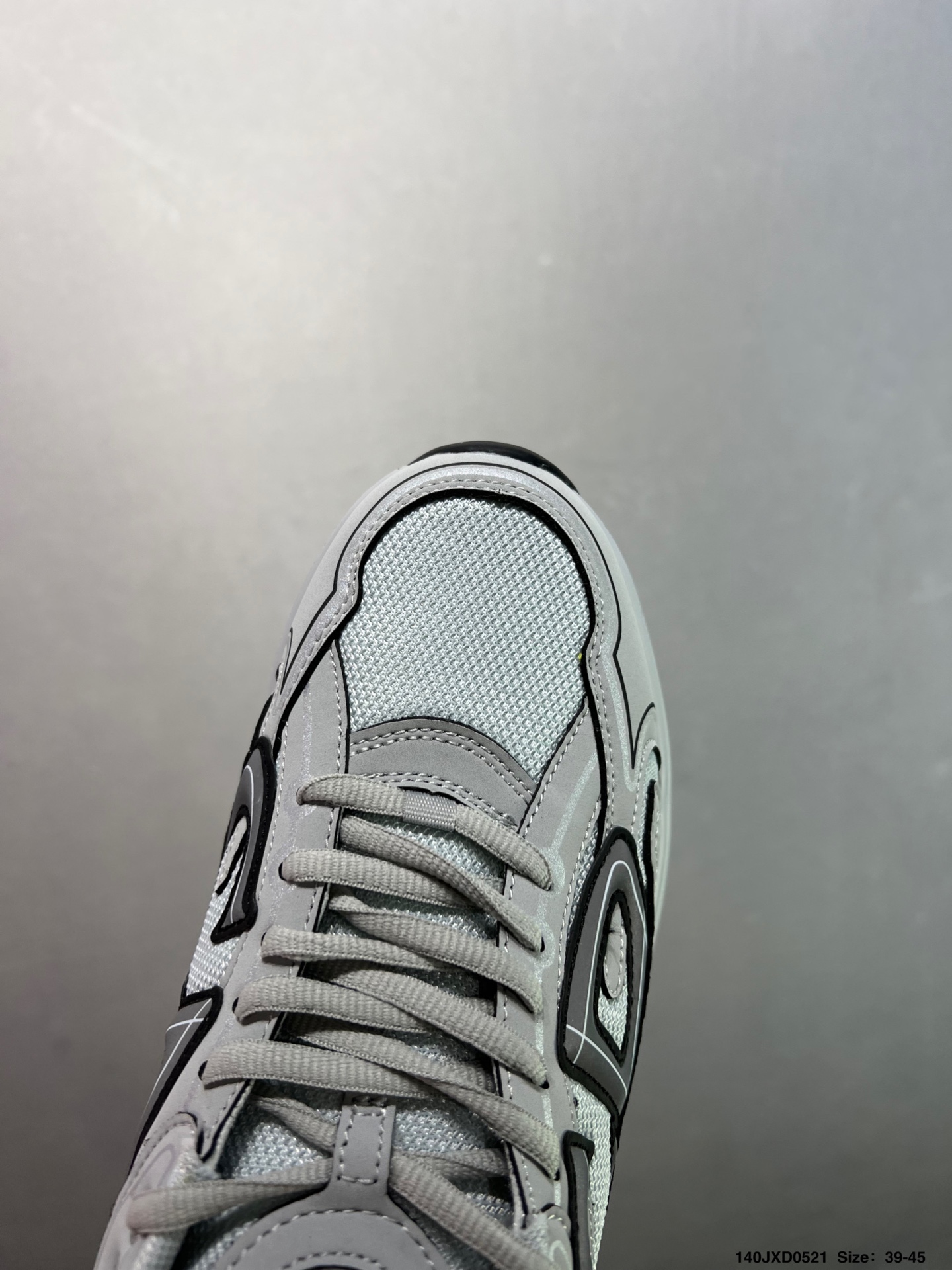 Bagsaaa D10r B30 Countdown Sneaker Gray Mesh and Gray Technical Fabric