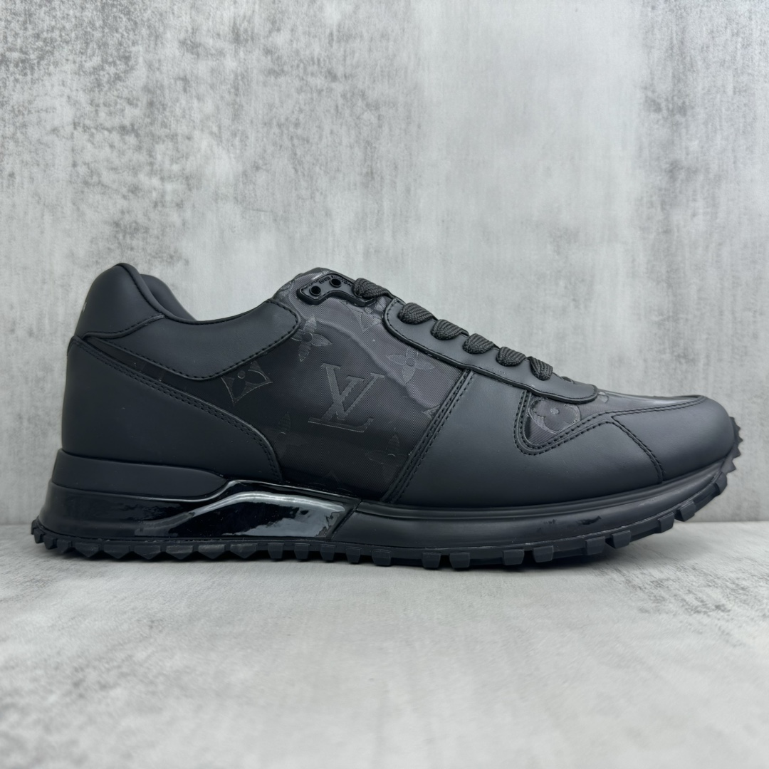Bagsaaa LV Run Away Sneakers Black