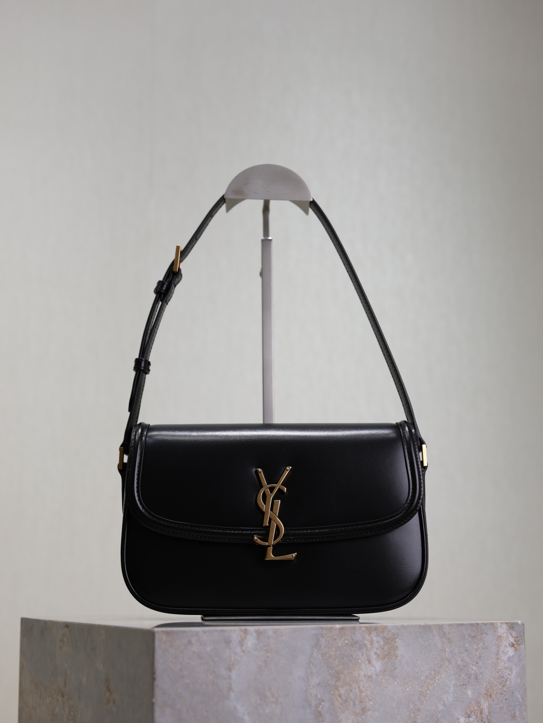 Bagsaaa Y51 solferino medium in box Sa1nt Lau*nt 832330 black - 24.5cm