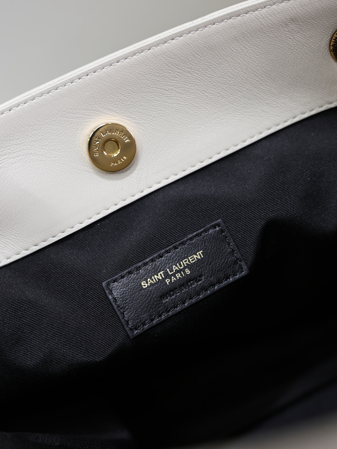 Bagsaaa Y51 jamie shopping small in lambskin 833948 white - 29cm