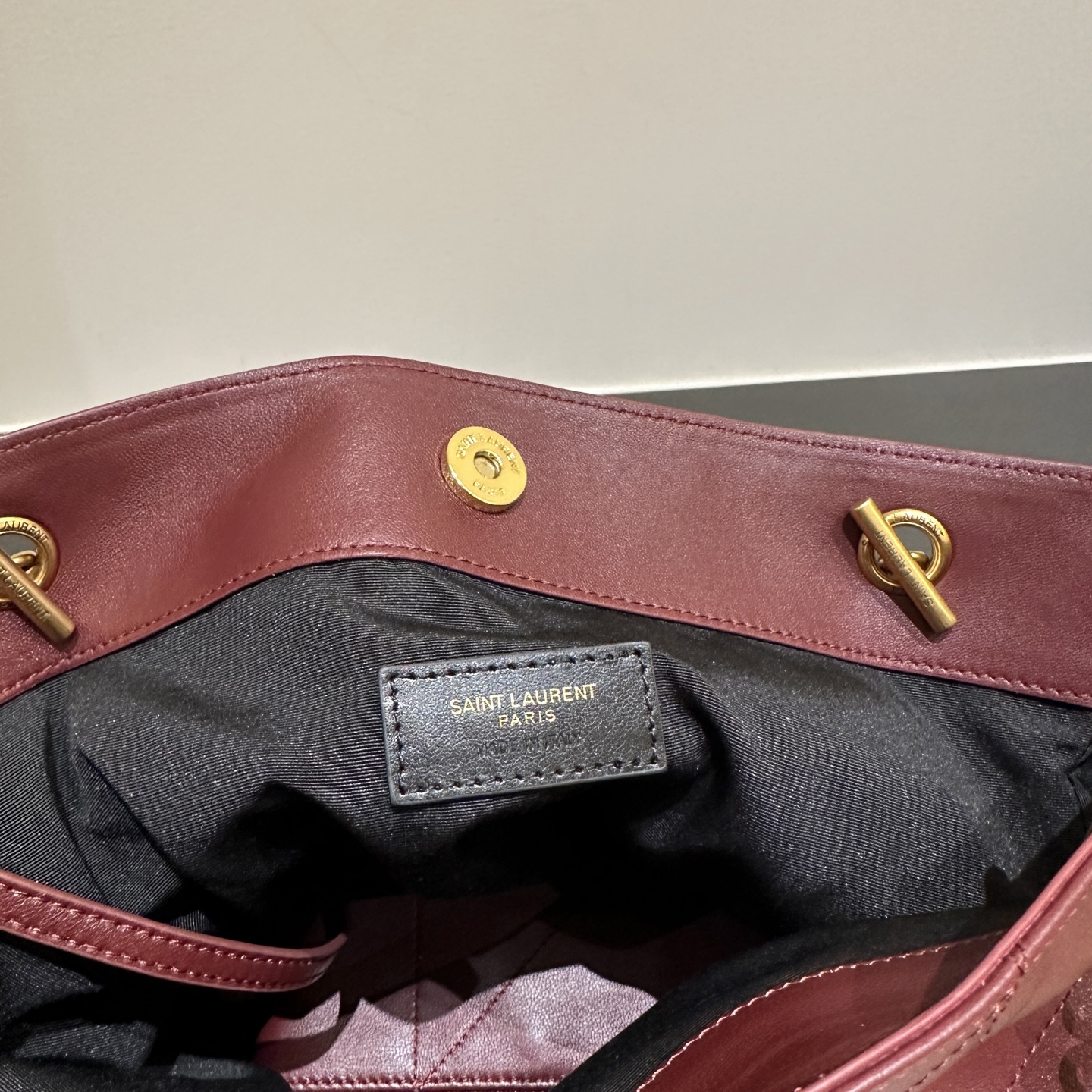 Bagsaaa Y51 jamie shopping small in lambskin 833948 red - 29cm