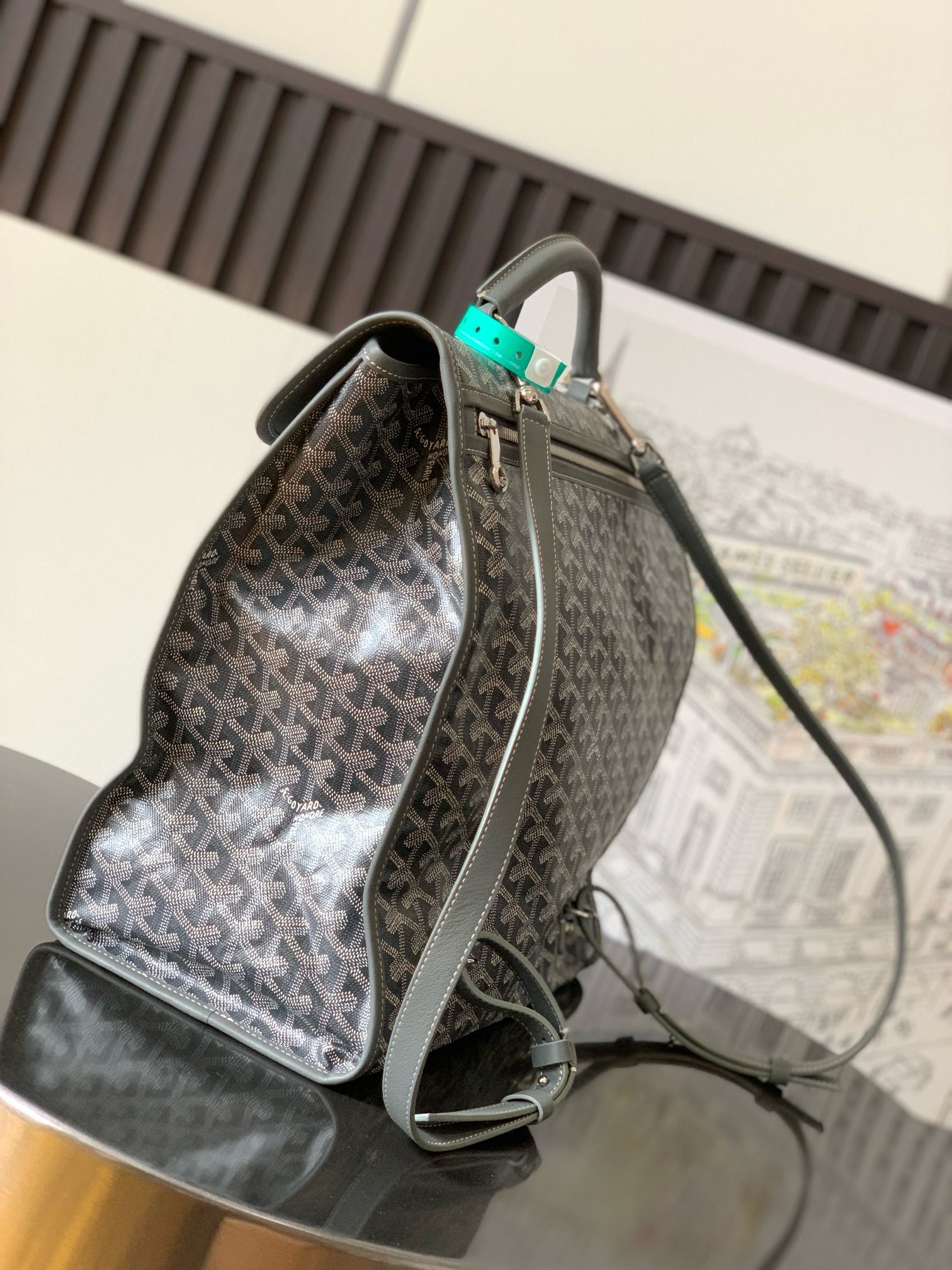 Bagsaaa G09ard Saint Léger Backpack Gray - 37cm