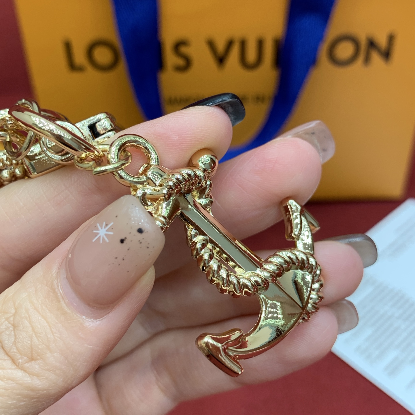 Bagsaaa LV M02622 Starfish Key Holder and Bag Charm