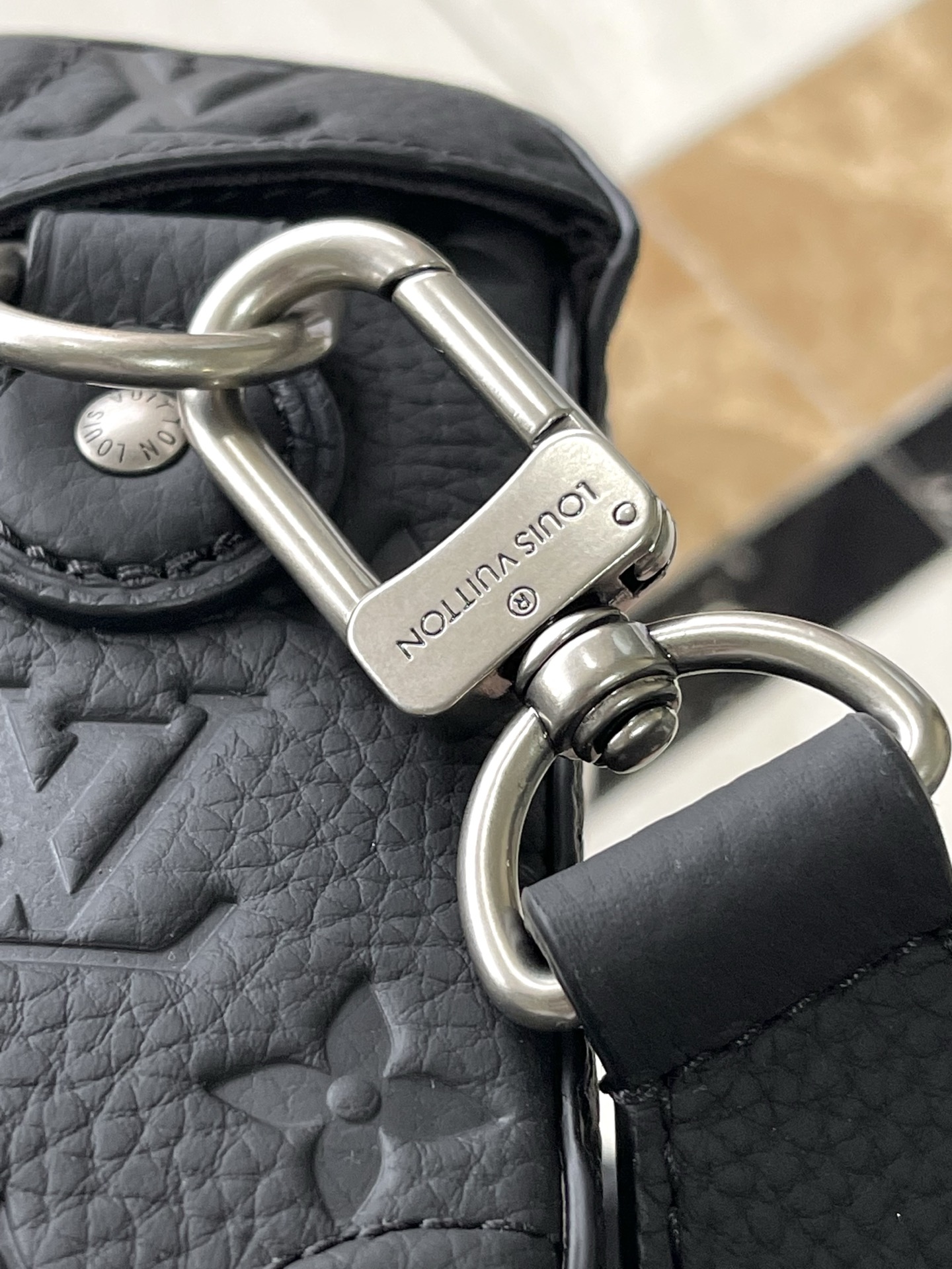 Bagsaaa LV M13871 Soul Trunk Black - 19cm