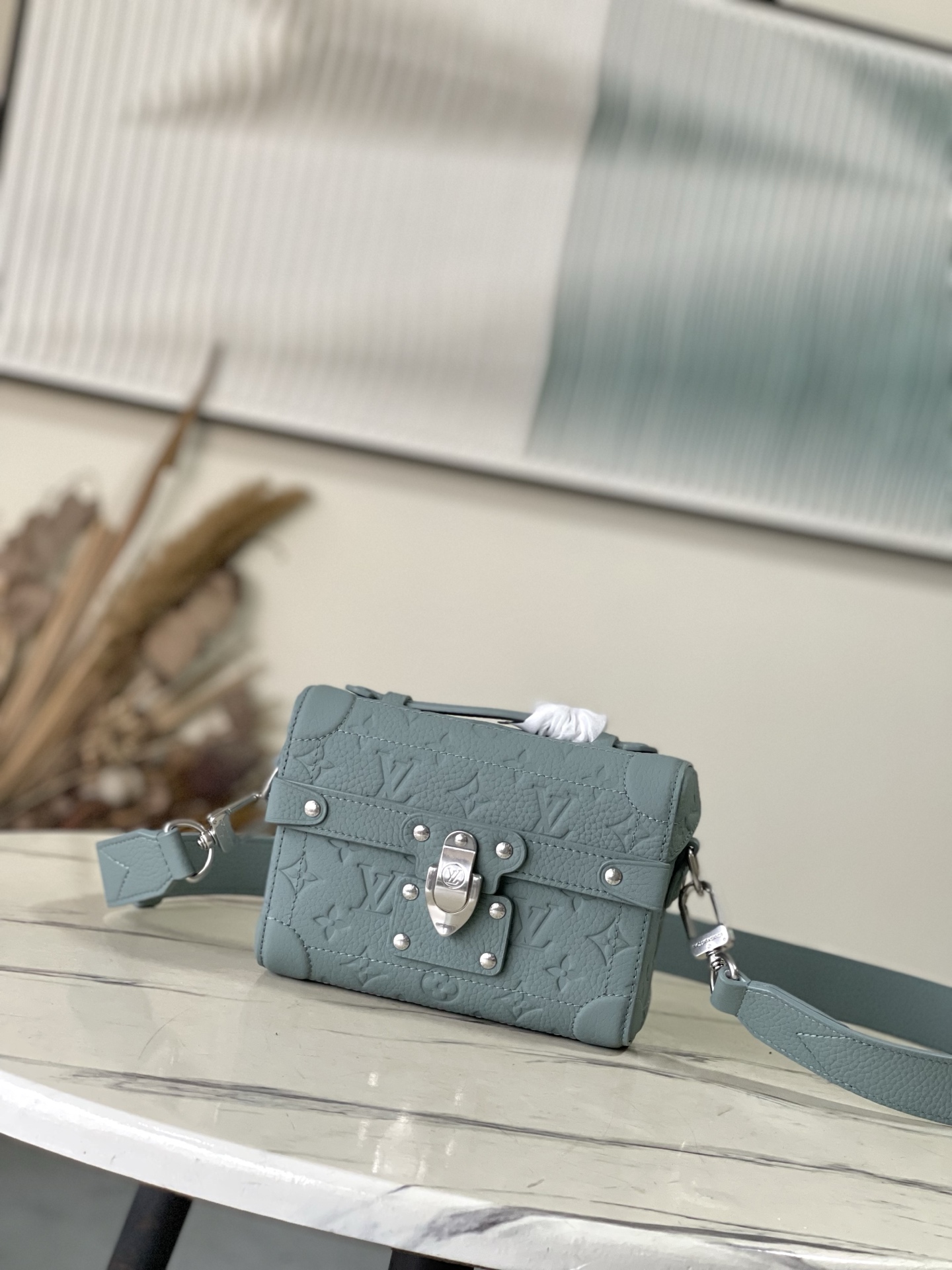 Bagsaaa LV M13870 Soul Trunk Lake Green - 19cm