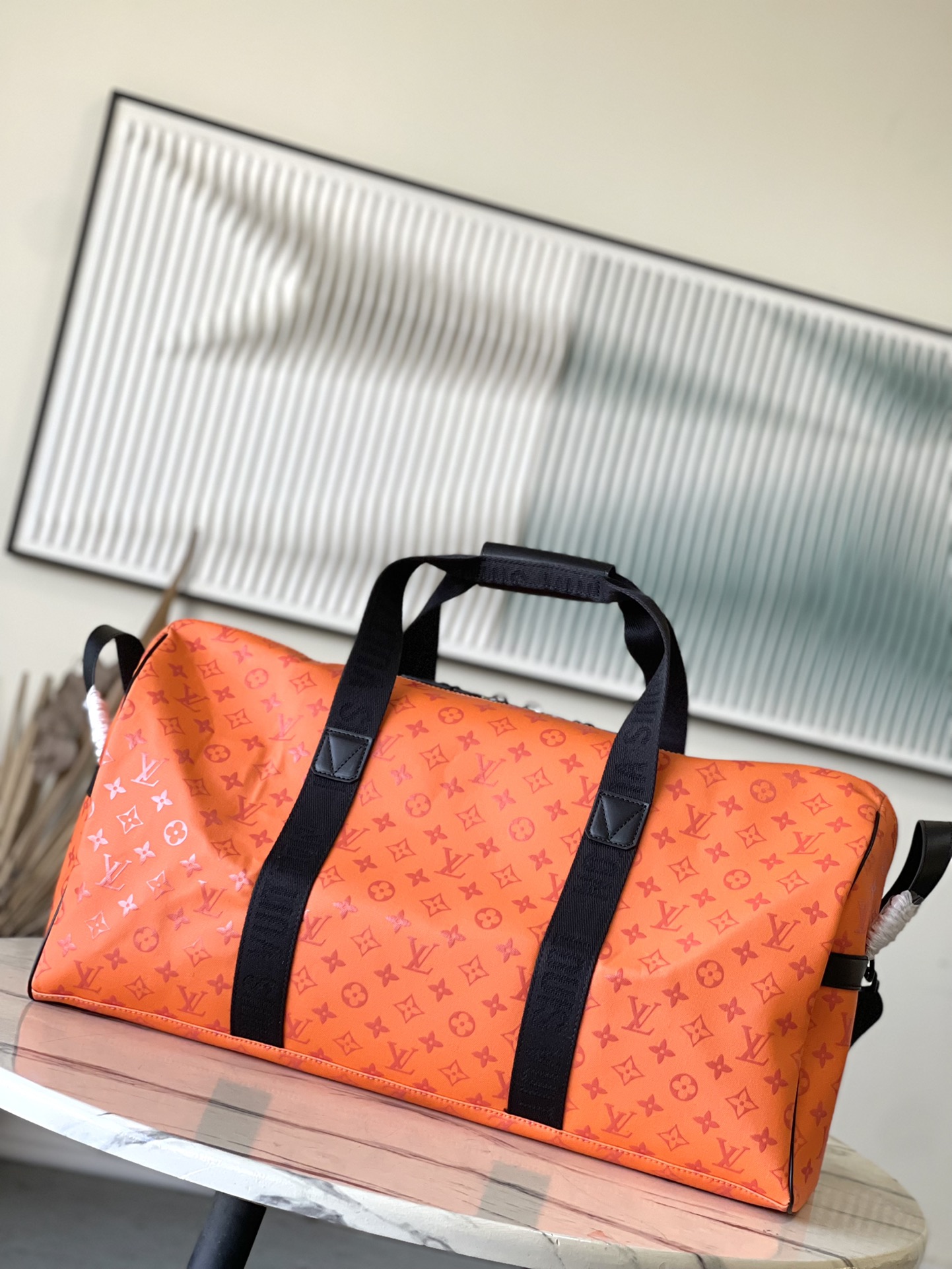Bagsaaa LV M12724 Keepall Sport Orange - 55cm