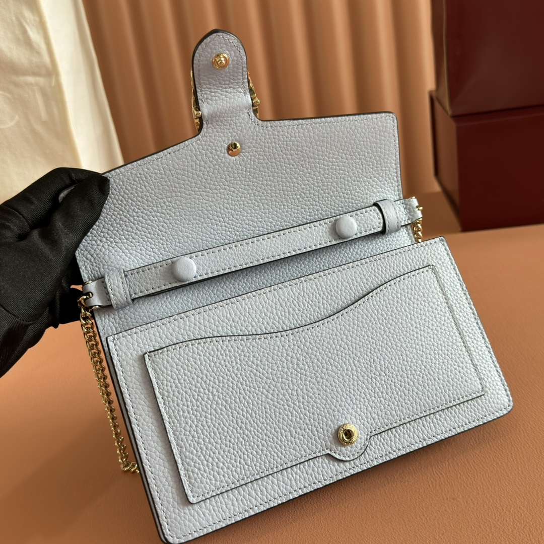 Bagsaaa Gvc*1 Dionysus wallet on chain 837373 light blue - 20cm