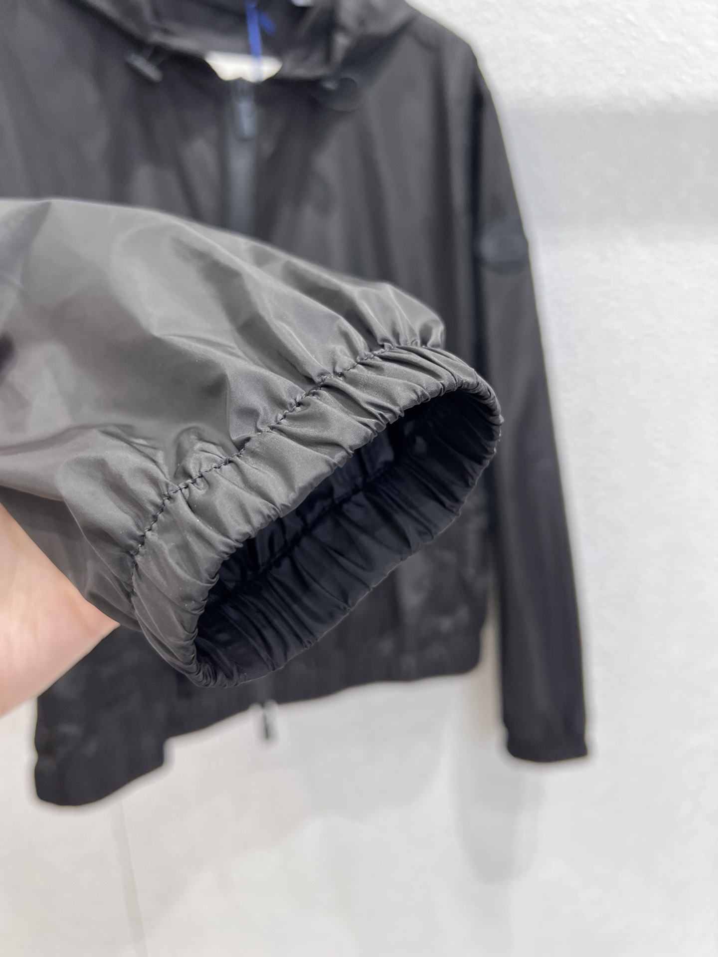 Bagsaaa Bv*b*rry Knight Stamp Nylon Jacket black