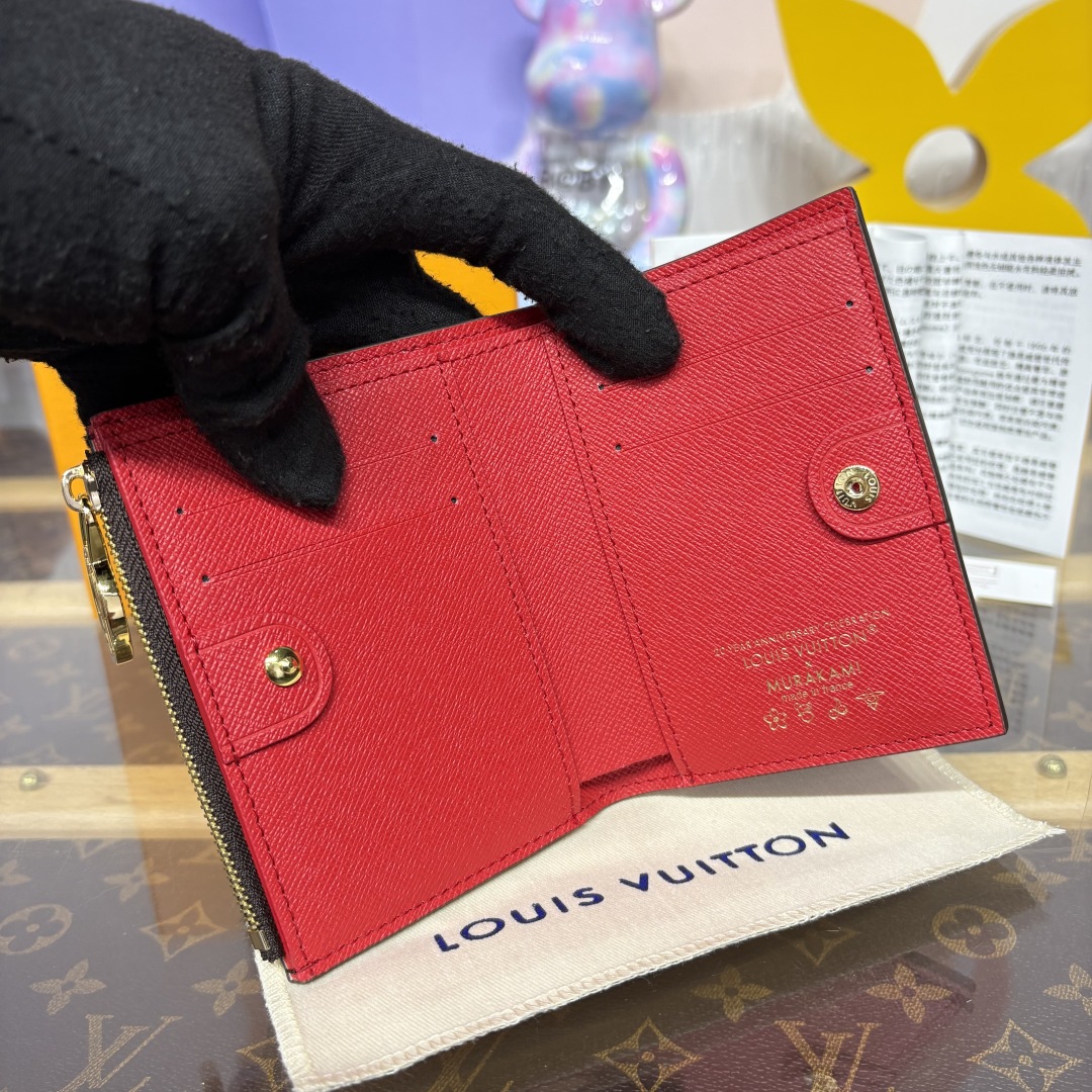 Bagsaaa M13420 LV x TM Lisa Wallet cherry - 11.5cm