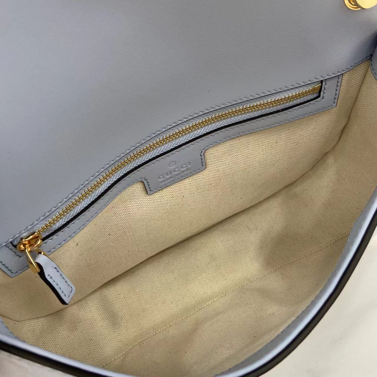 Bagsaaa Gvc*1 Blondie Small Top Handle Bag 815714 Light Blue - 27 x 17 x 7cm
