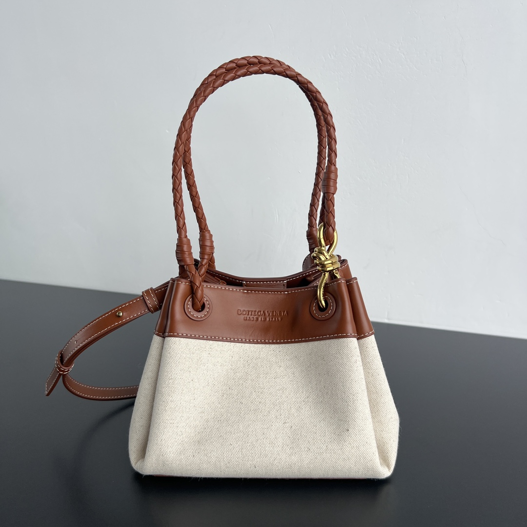 Bagsaaa B0tt*ga Ven*ta Small Parachute 826220 Natural/Lightwood - 20cm