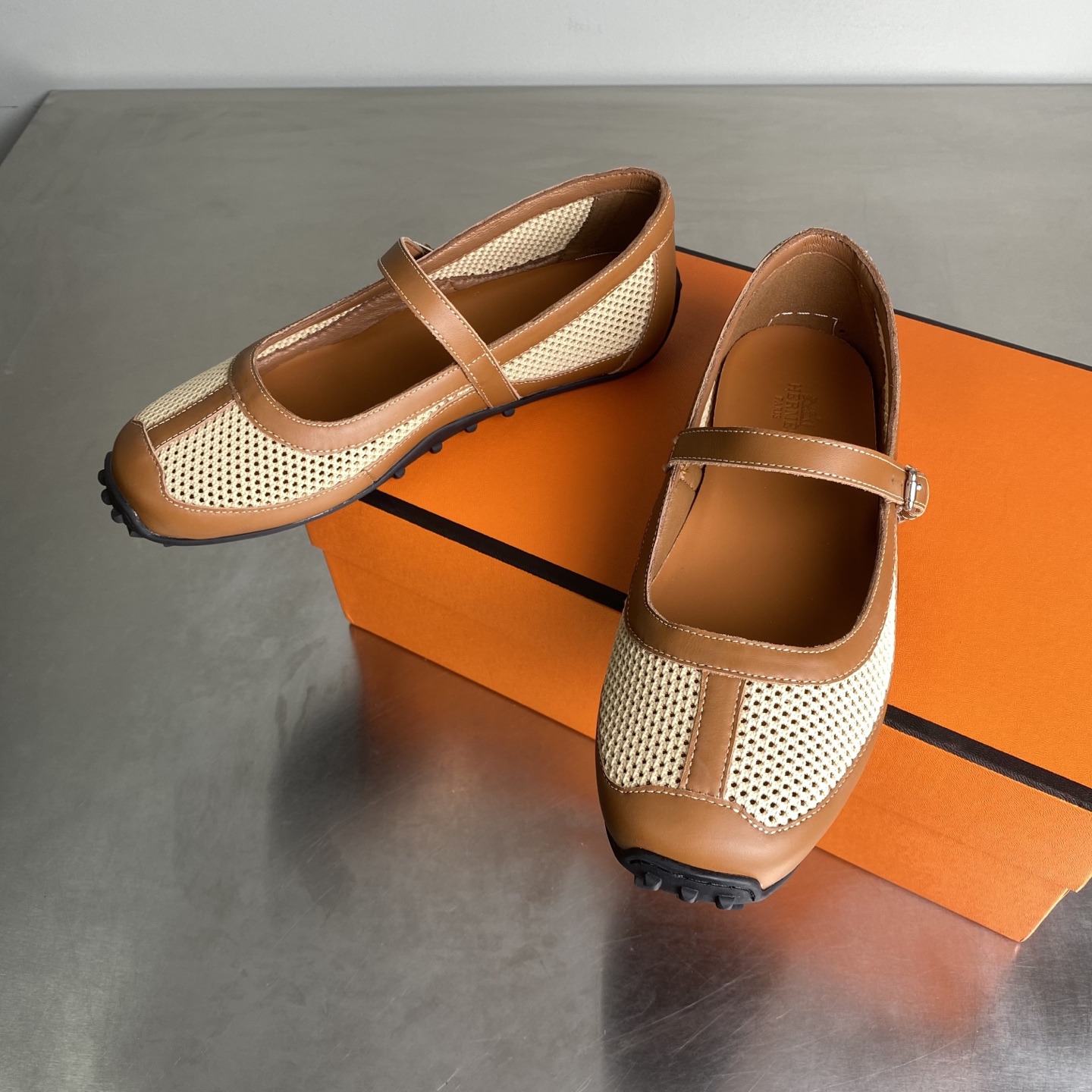 Bagsaaa H**me5 Kichu ballet flat beige