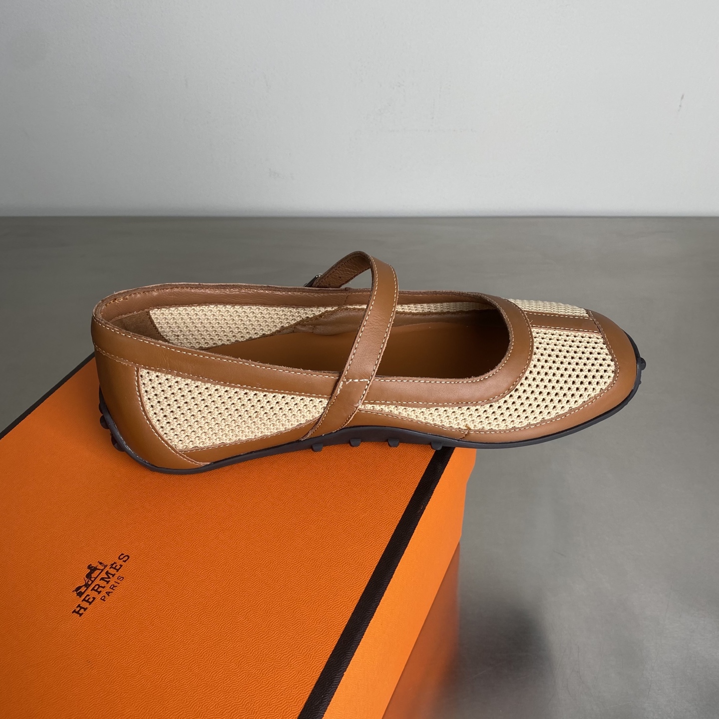 Bagsaaa H**me5 Kichu ballet flat beige