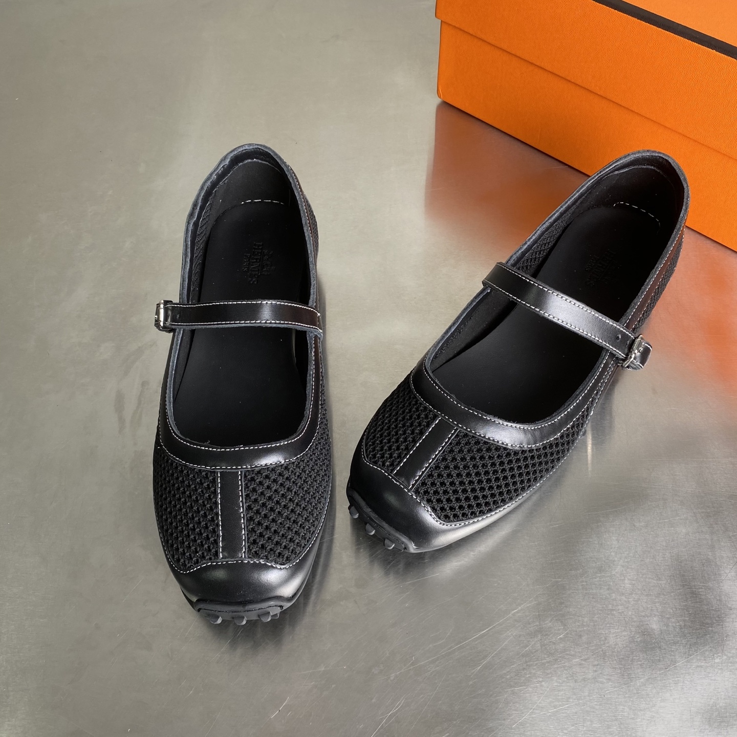 Bagsaaa H**me5 Kichu ballet flat black