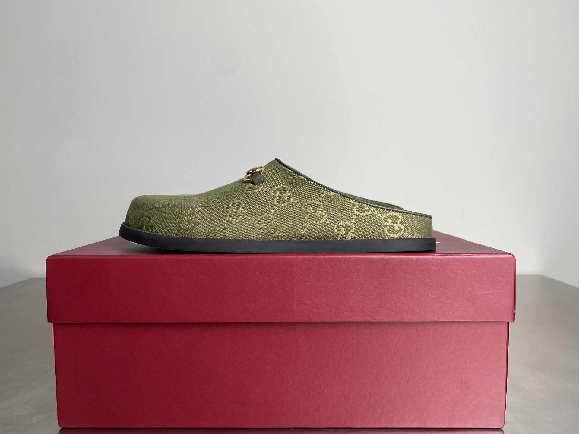 Bagsaaa Gvc*1 Women's mule with Horsebit 837130 green