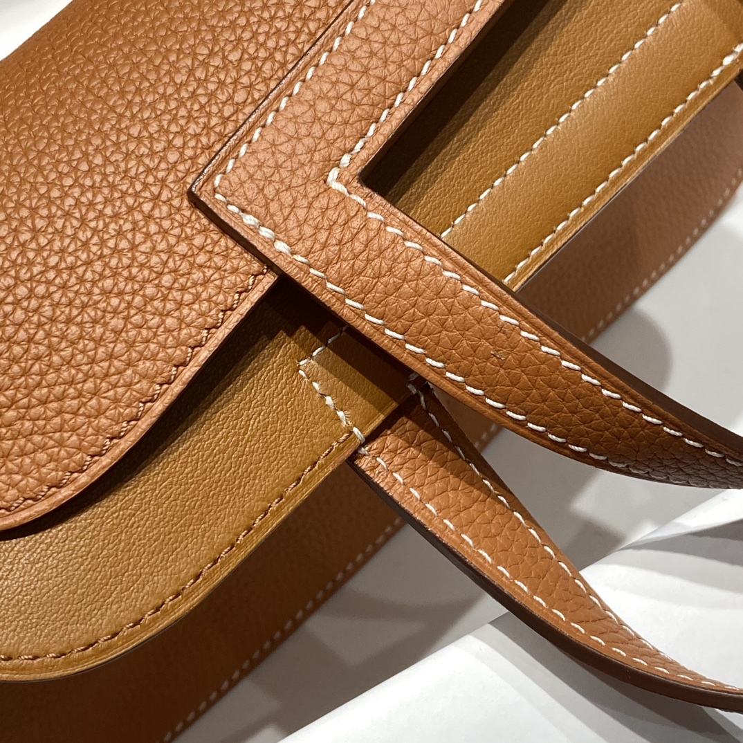 Bagsaaa H**me5 Halzan Brown & Gold - 25cm