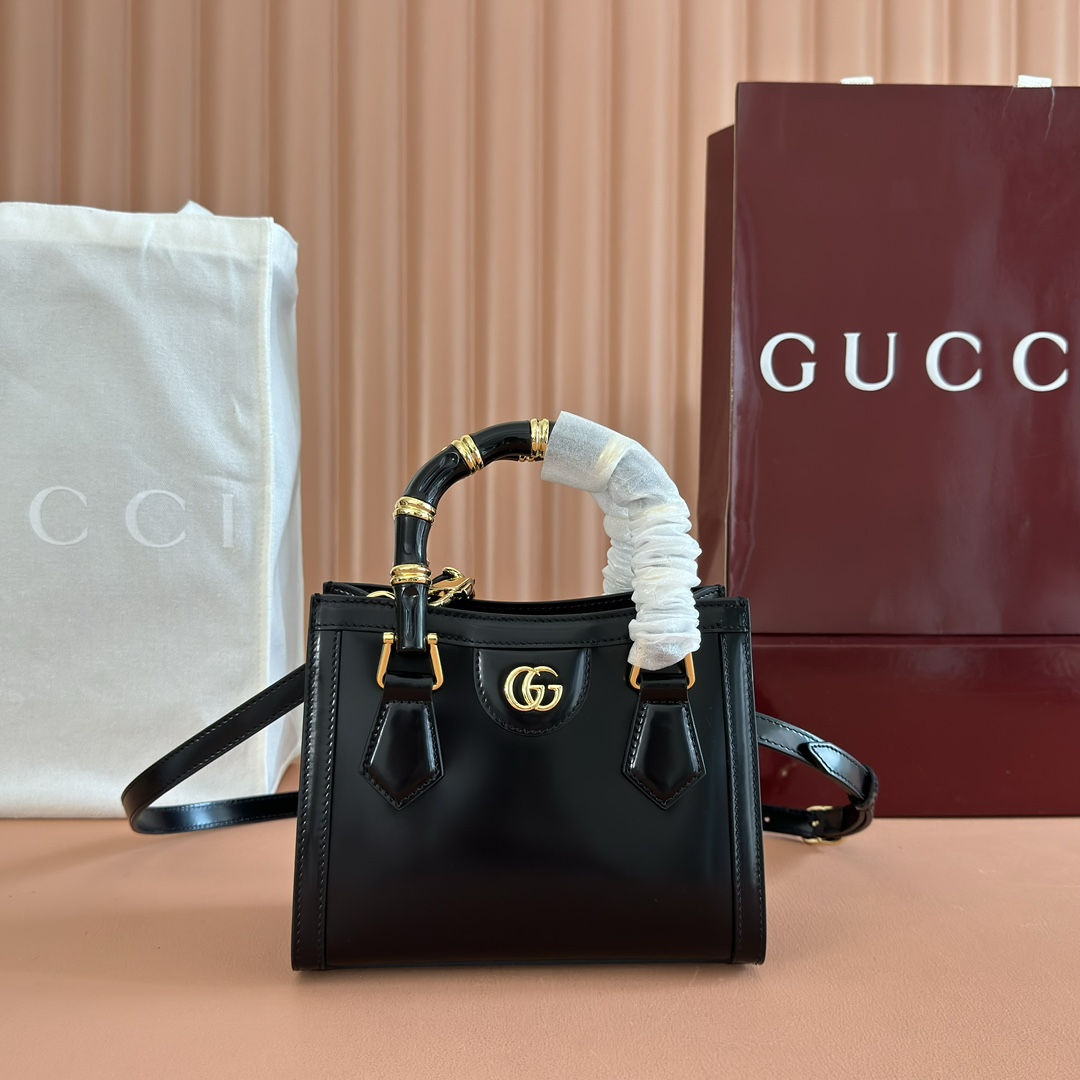 Bagsaaa Gvc*1 Diana small tote bag 832936 black - 20cm