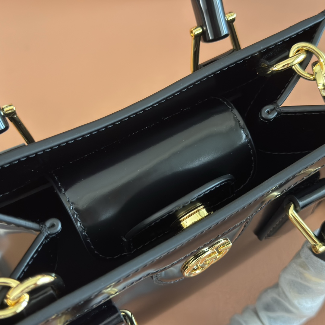 Bagsaaa Gvc*1 Diana small tote bag 832936 black - 20cm