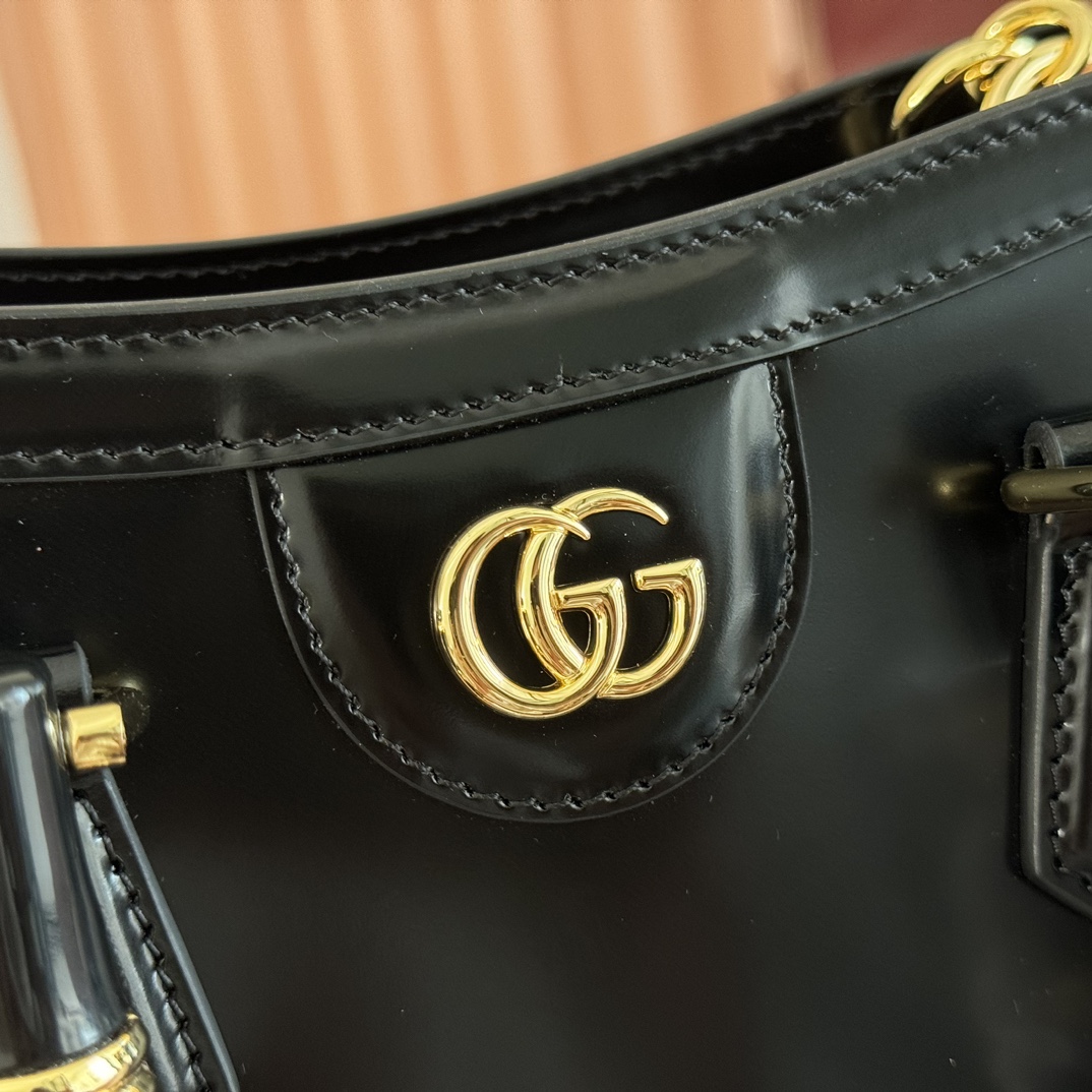 Bagsaaa Gvc*1 Diana small tote bag 832936 black - 20cm