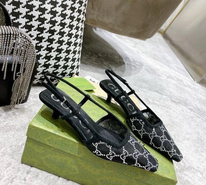Bagsaaa Gvc*1 GG Slingback Pump 'Black'