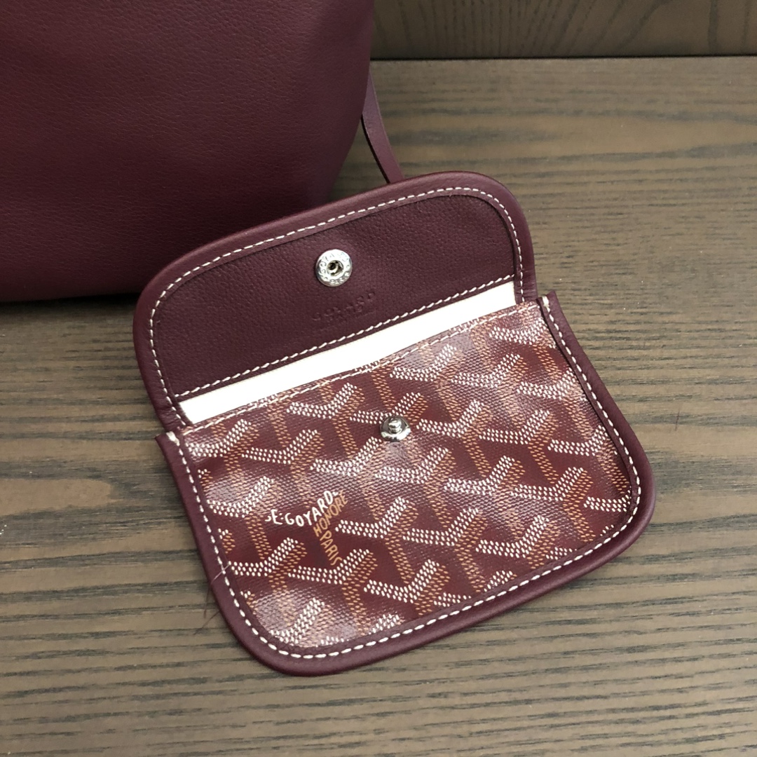 Bagsaaa G09ard Anjou Mini Bag Dark Red - 20cm