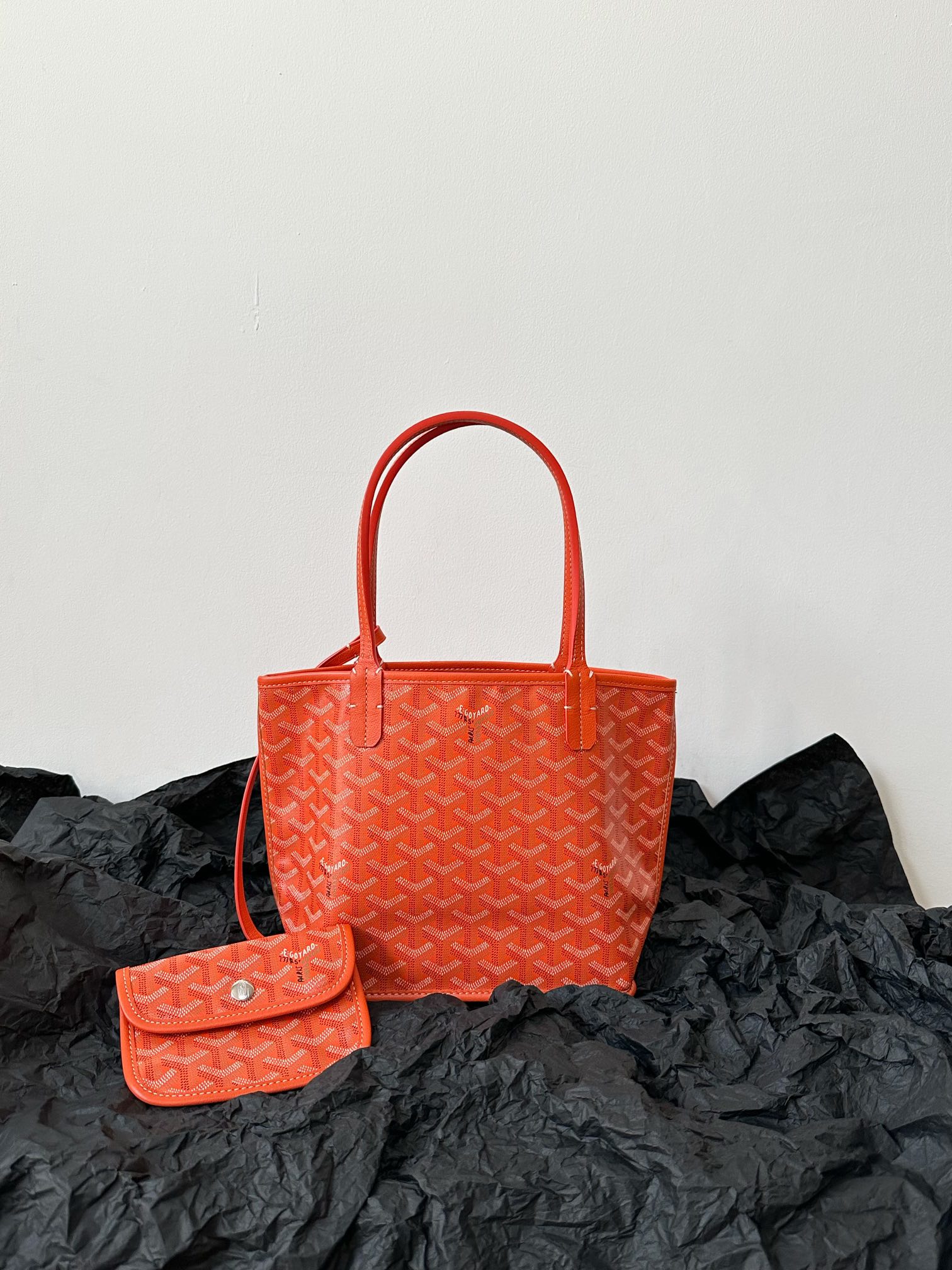 Bagsaaa G09ard Anjou Mini Bag Orange - 20cm