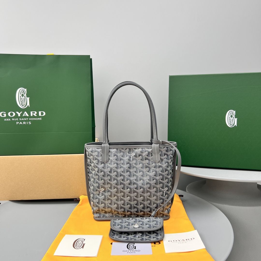 Bagsaaa G09ard Anjou Mini Bag Gray - 20cm