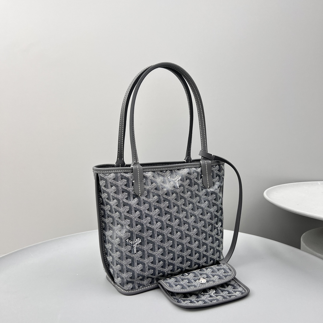 Bagsaaa G09ard Anjou Mini Bag Gray - 20cm