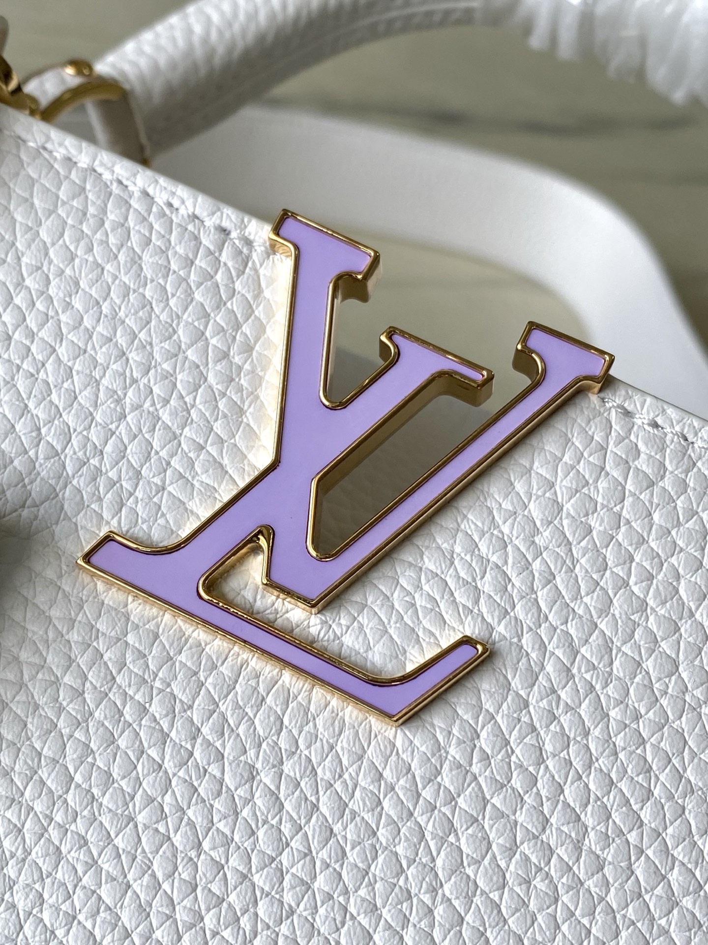 Bagsaaa LV M13253 LV x TM Capucines BB White - 27cm