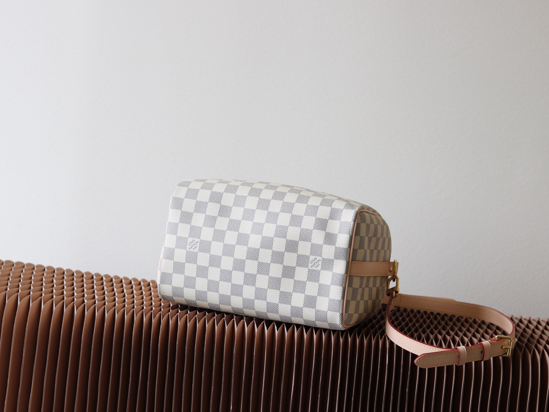 Bagsaaa L0vis Vvtt0n N40608 Speedy Bandoulière 25 Damier Azur