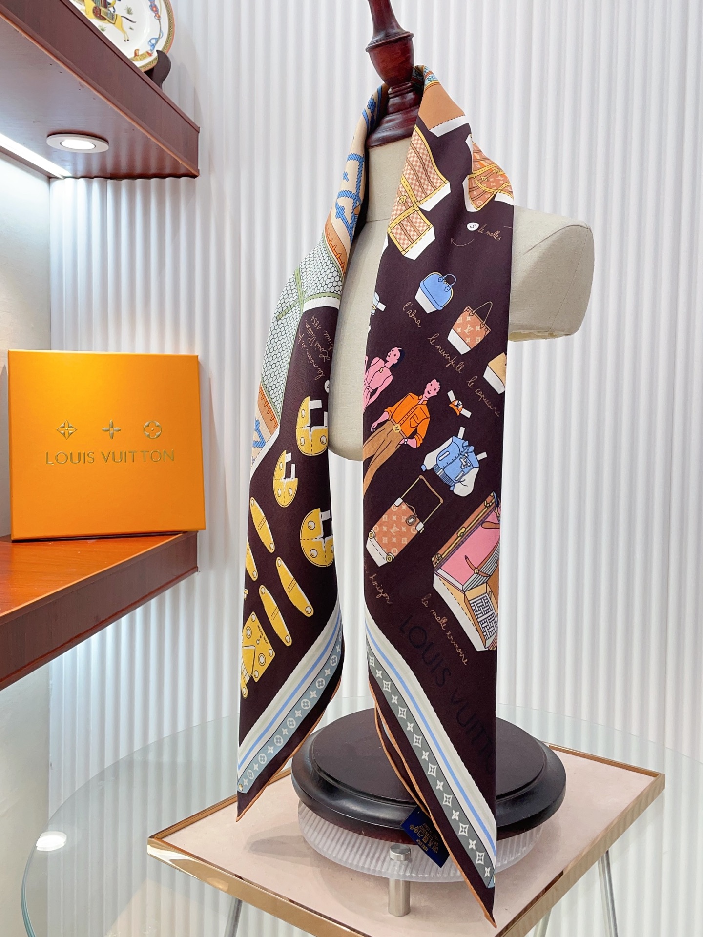 Bagsaaa LV Scarf - 90cm