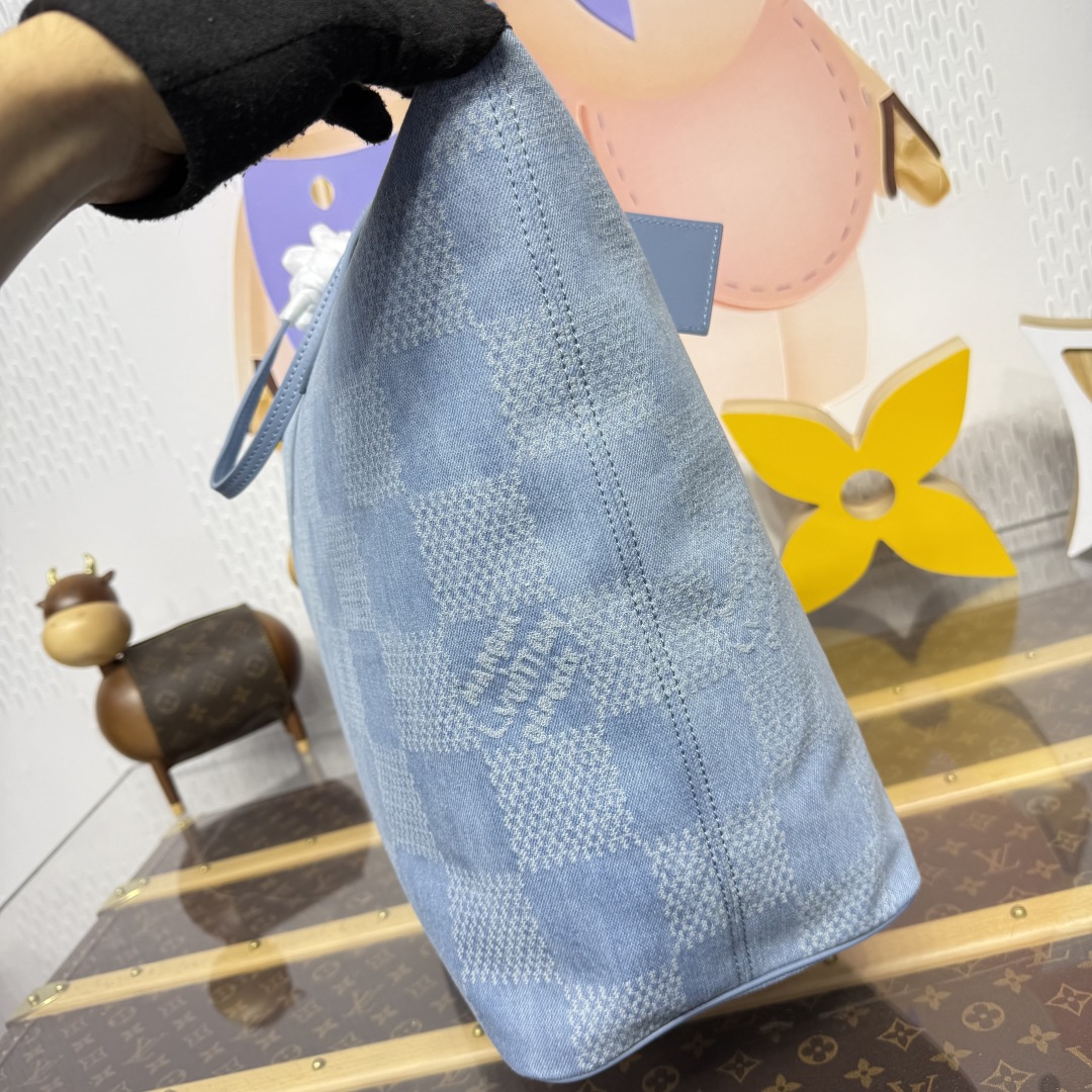 Bagsaaa LV N00198 Nevereverfull Denim Blue - 60cm