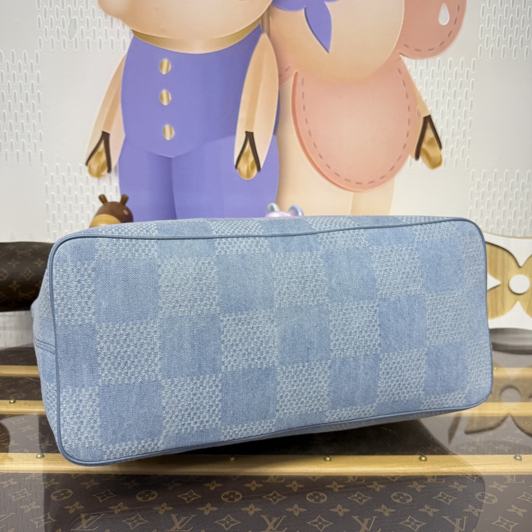 Bagsaaa LV N00198 Nevereverfull Denim Blue - 60cm