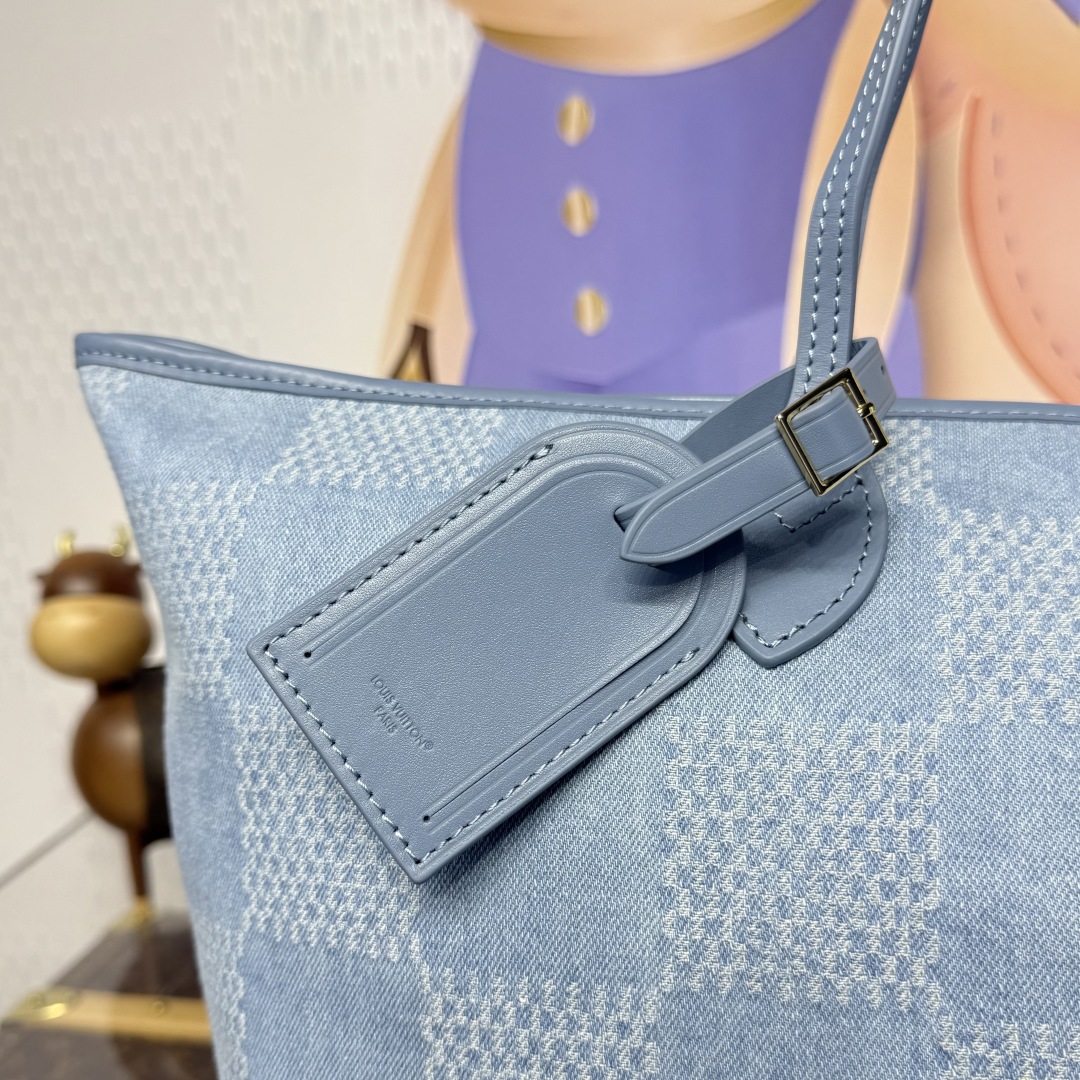 Bagsaaa LV N00198 Nevereverfull Denim Blue - 60cm