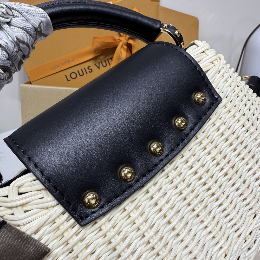 Bagsaaa LV M26003 Capucines Mini Black - 21cm