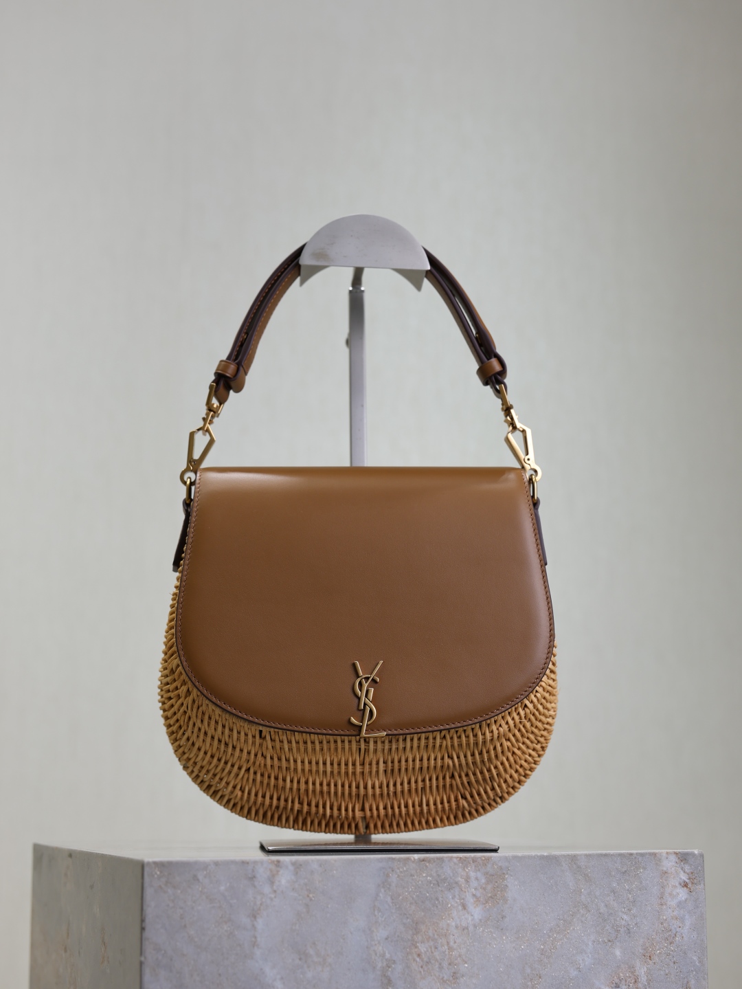 Bagsaaa Y51 Mini VOLTAIRE top handle bag in osier 838062 - 22cm